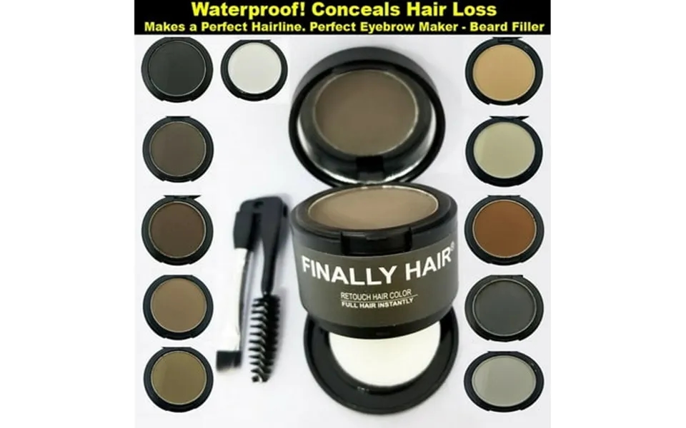 Finally Hair Waterproof Hair Fiber Concealer Makes Hairline Eyebrows Beard