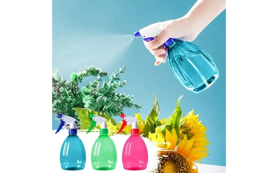 Fine Mist Spray Bottle For Plants With Continuous Spray Trigger 500ml Plastic Watering Container For Indoor Gardening Ho