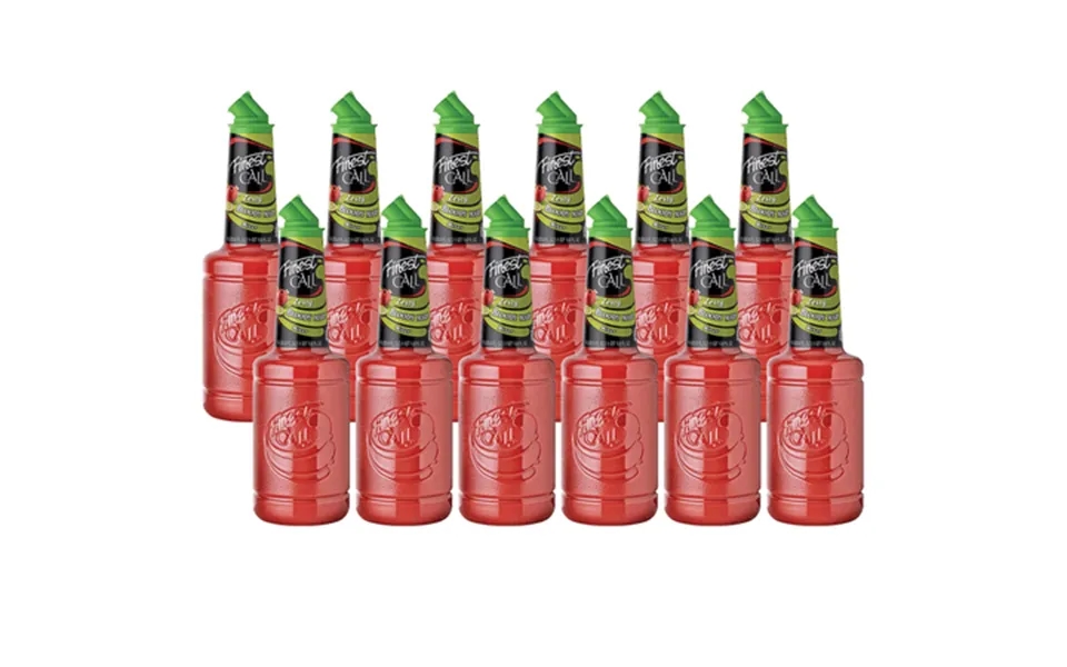 Finest Call Zesty Bloody Mary Mix - 1l 33oz Spicy Tomato Cocktail Blend