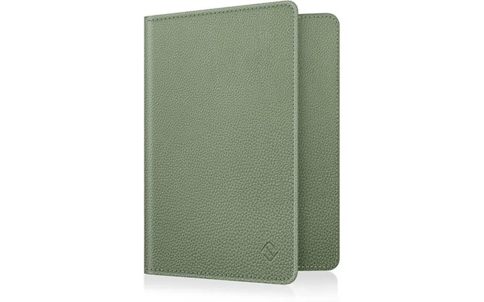 Fintie Passport Holder Travel Wallet Rfid Blocking Pu Leather Card Case Cover Sage Green