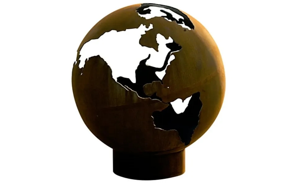 Fire Pit Art Tr-match Lit - Lp 40 X 36 In. 200k Btu Third Rock Penta 24 Fire Pit Iron Oxide Patina