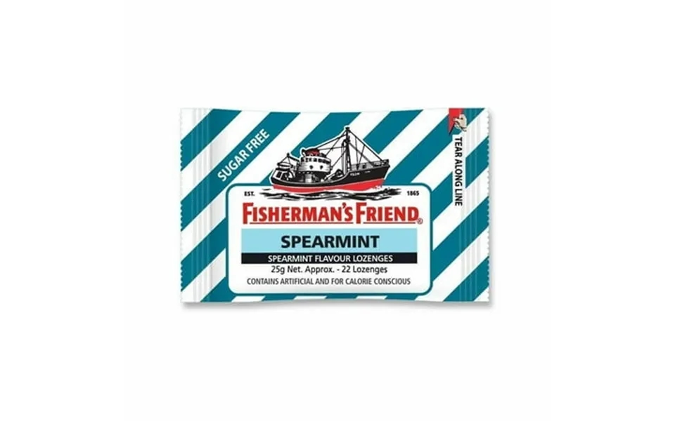 Fisherman S Friend Spearmint Sugar Free Menthol Flavour Lozenges 25g Pack Of 4