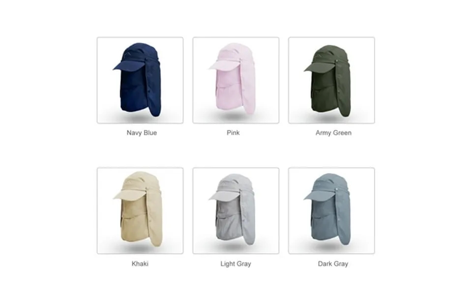 Fishing With Removable Wide Brim Cover Flap Sun Neck Summer Sun Neck Cover Summer Sun Brim Neck Breathable Summer Remova