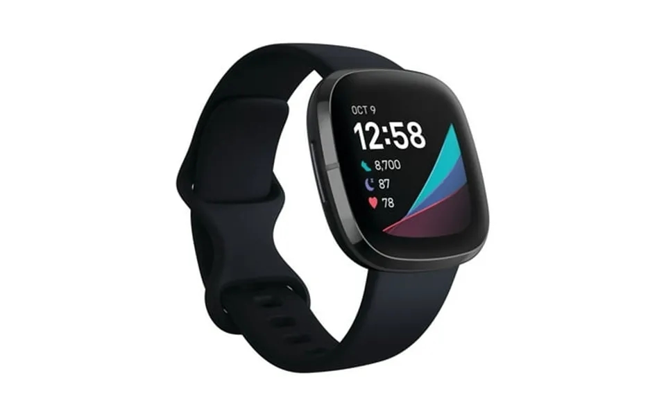 Fitbit Sense Smartwatch - Carbon Graphite Stainless Steel