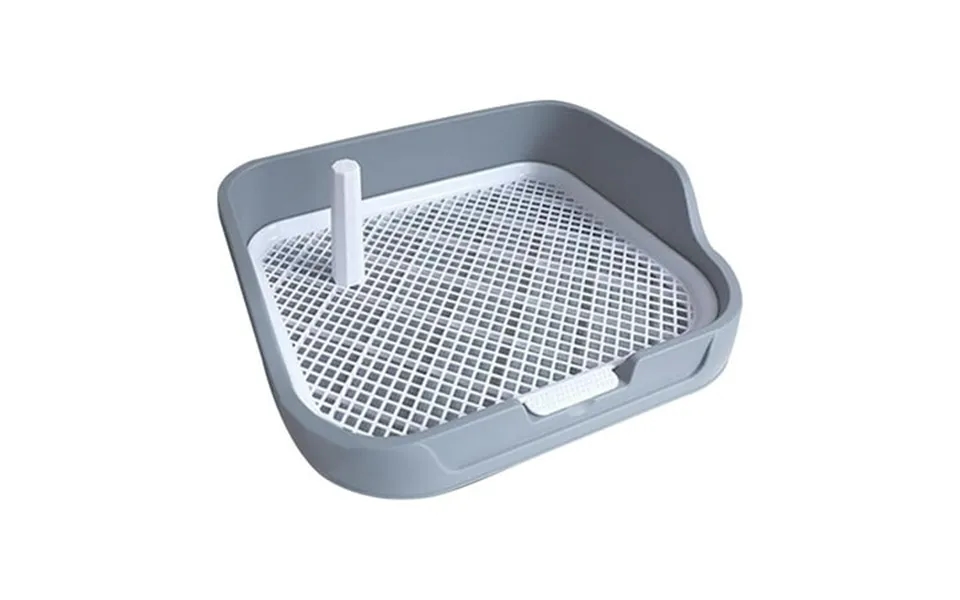 Fityle Dog Potty Pad Mesh Training Toilet Potty Tray With Protection Wall Every Side Dog Toilet For Small And Medium Dog