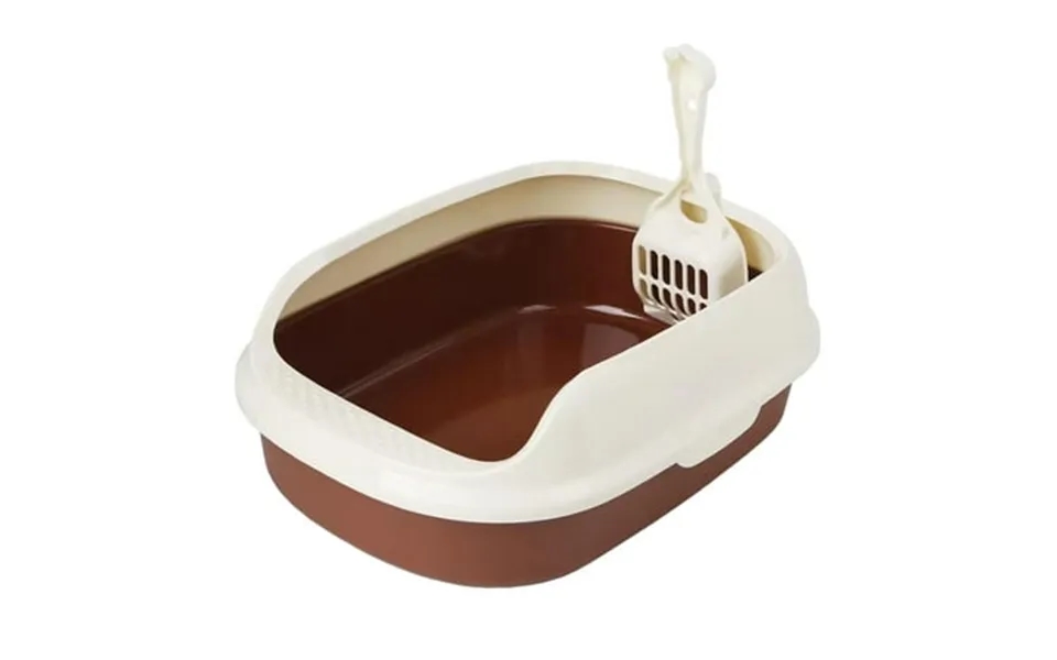 Fityle Open Top Cat For All Kinds Of Cat Litter Open Top Pet Litter Tray High Sided Easy To Clean Practical Cat Sand Lit