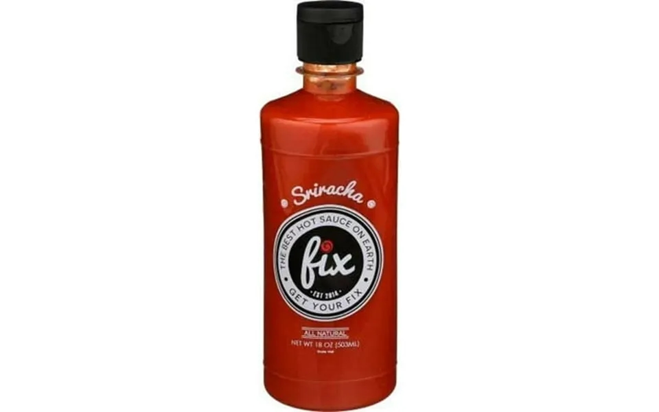 Fix Sriracha Hot Sauce 18 Ounce -- 6 Per Case.