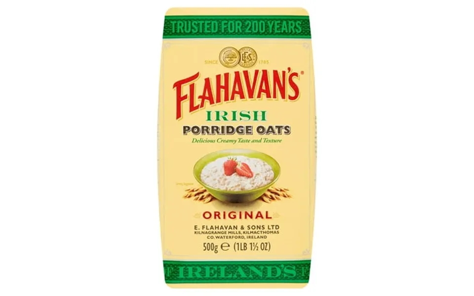 Flahavan S Irish Porridge Oats 500g Pack Of 4