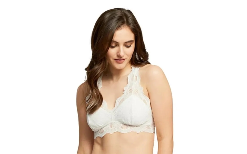 Fleurt Womens Belle Epoque Lace T-back Bralette 612 X-large Chantilly