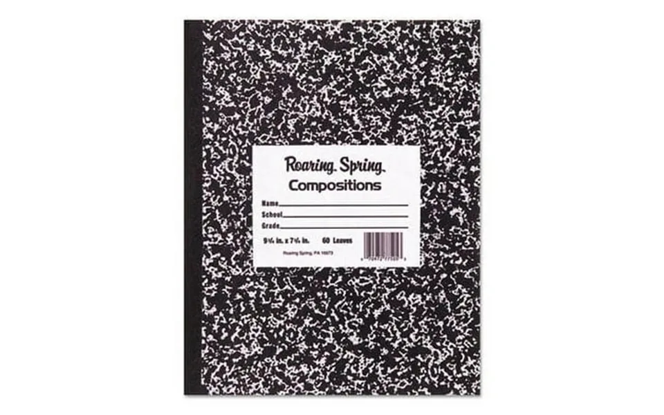 Flex Marble Comp 8.5 X7 Wide Ruled With Margin