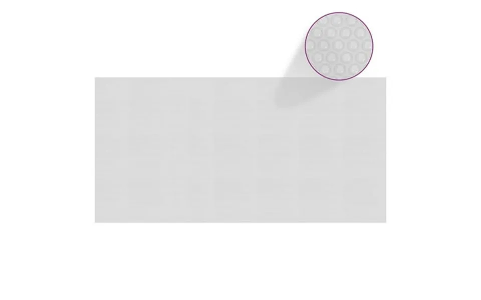 Floating Pe Solar Pool Film 216.1x107.9 Gray