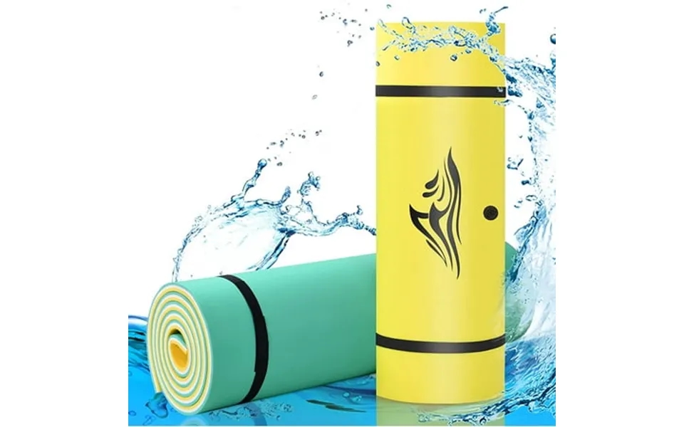 Floating Water Mat For Lake Pool And Sea 3-layer Xpe Foam 9 10 12 15 18 X 6 Water Pad With Storage Straps For Adults Out