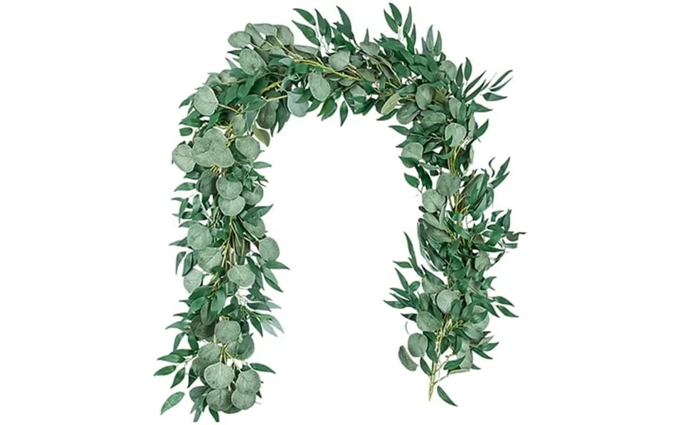 Flowers Garland Vines 65ft Long Grey Green Decorative Leaves For Home Wedding And Event Decoration