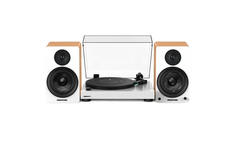 Fluance Rt81 Elite High Fidelity Vinyl Turntable White With Ai61 Powered 6