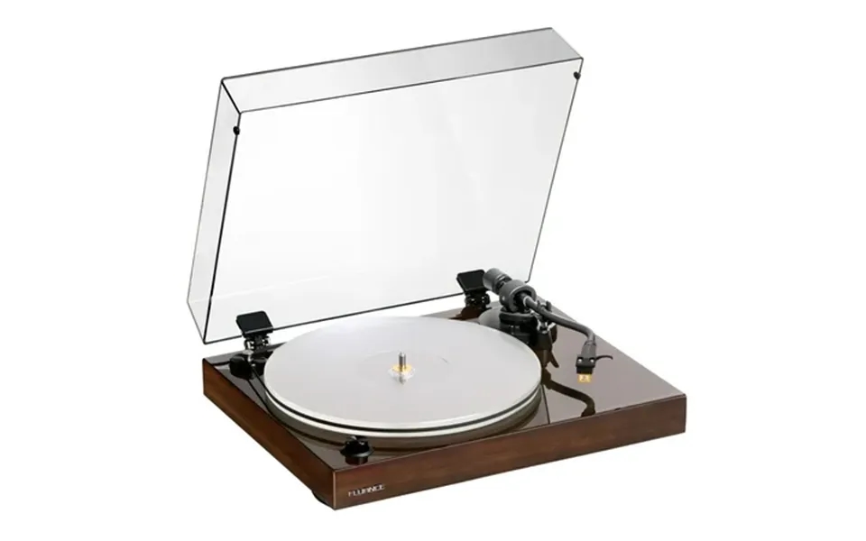 Fluance Rt85n Reference High Fidelity Vinyl Turntable Record Player With Nagaoka Mp-110 Cartridge Acrylic Platter Speed