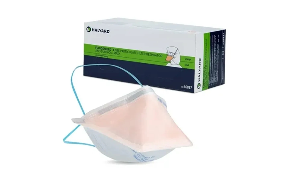 Fluidshield Particulate Respirator Surgical Mask Duckbill 210 Per Case 46827