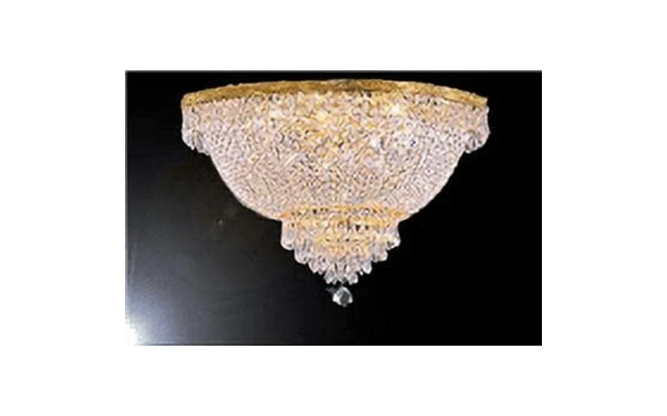 Flush Basket Empire Crystal Chandelier Lighting H 18 W 30