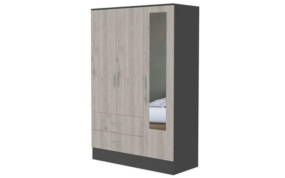 Fm Furniture Llc Florencia S Mirrored Armoire