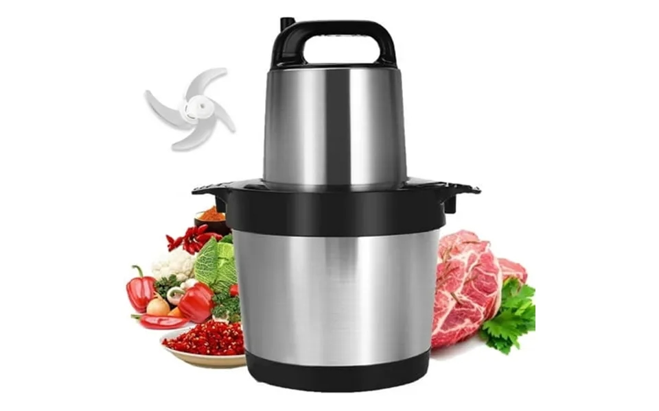 Food Processors With 1 Bowls Meat Grinder 4 Bi-level Blades Mini Electric Food Chopper 1200w For Baby Food Meat Onion Ve
