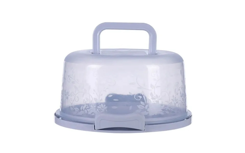 Food Storage Portable Cake And Cupcake Holder Container For Cake Pie - Ideal For Desserts And Celebrations Durable And E