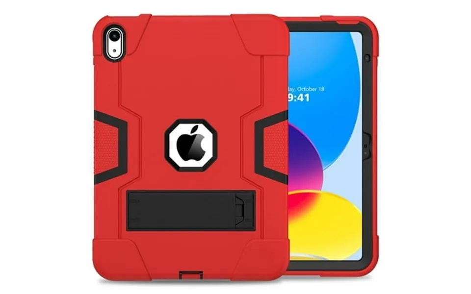 For Apple Ipad 10th Generation 10.9 Inch 2022 A2696 A2777 Heavy Duty Dual Layer Shockproof Protective Kickstand Hard Cas