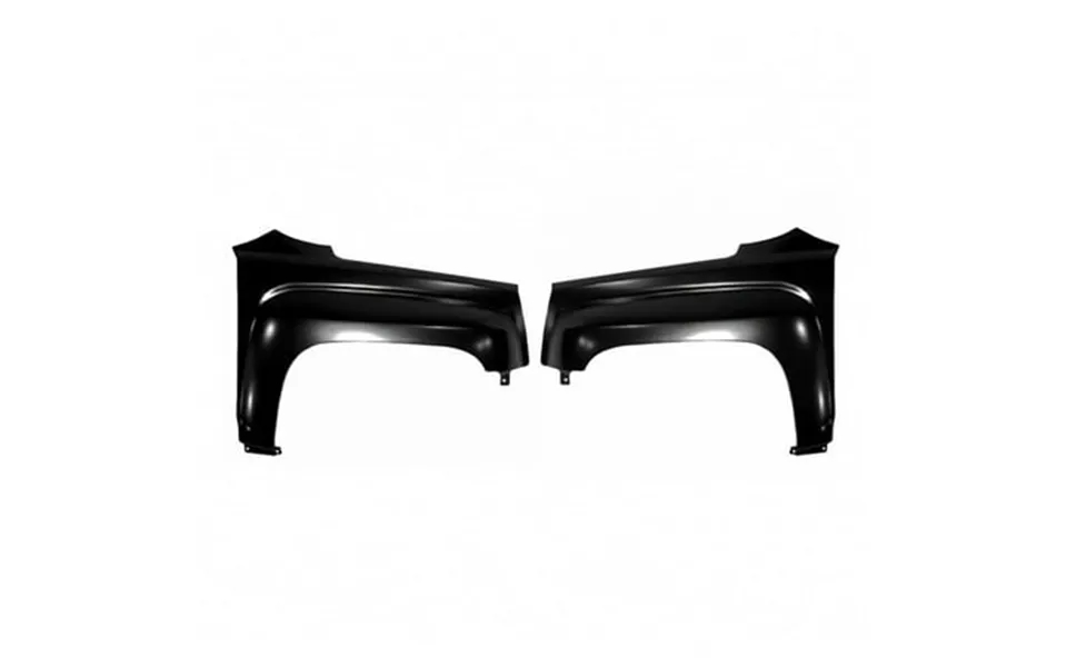 For Gmc Terrain 2010-2017 Fender Assembly Driver And Passenger Side Pair Front W 3 Hole Mount Capa Gm1240366 Gm1241366 2