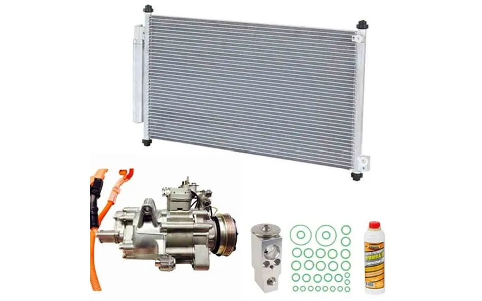 For Honda Civic & Acura Ilx Oem Ac Compressor W Condenser Drier - Buyautoparts