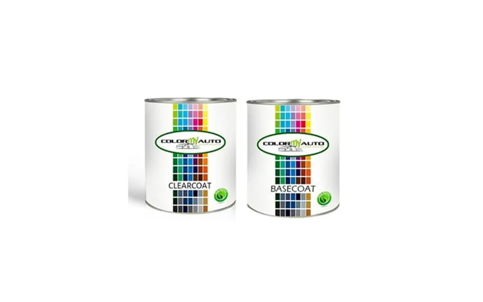 For Porsche Boxster 2016-18 Deep Black Pearl C9x Quart Base Coat & Quart Clear Coat