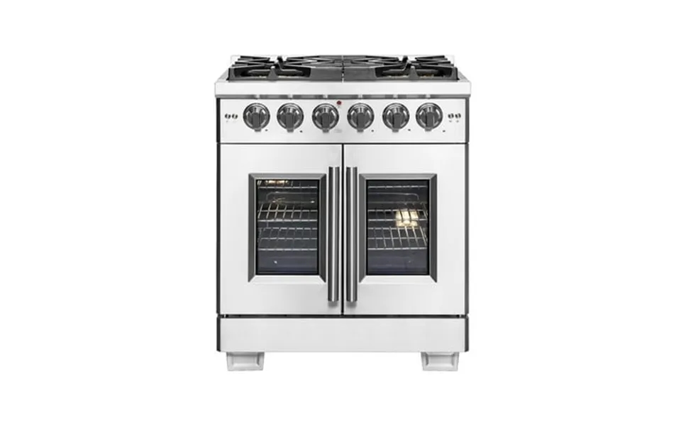 Forno Capriasca 30 Freestanding French Door Gas Range