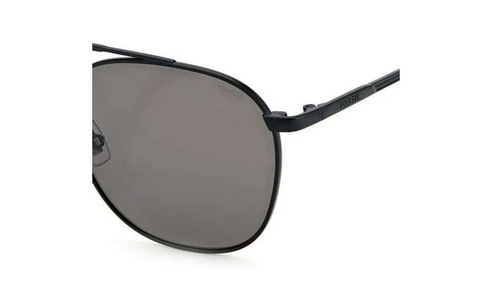 Fossil Adult Men S Polarized Matte Black Aviator Sunglasses - Fos3139gs-0003-m9