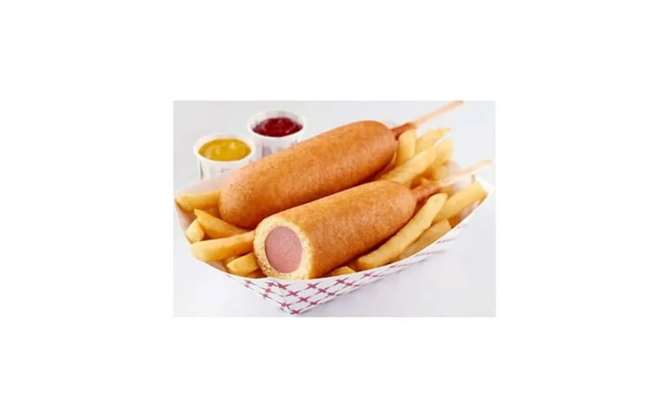 Foster Farms Chicken Corn Dog 4 Ounce - 72 Per Case.