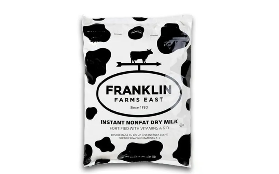 Franklin Farms Premium Nonfat Dry Milk - 5 Pound Bag Bulk
