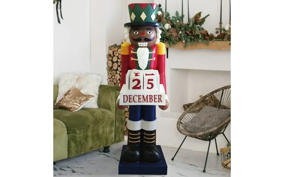 Fraser Hill Farm 60 Musical African American Nutcracker With December Calendar