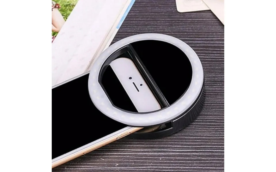 Frcolor Selfie Phone Camera Photography Ring Light For Phone Black