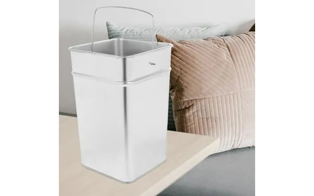 Frcolor Stainless Steel Bucket For Home Use Silver Color Portable With Handle Large Capacity 7 product image