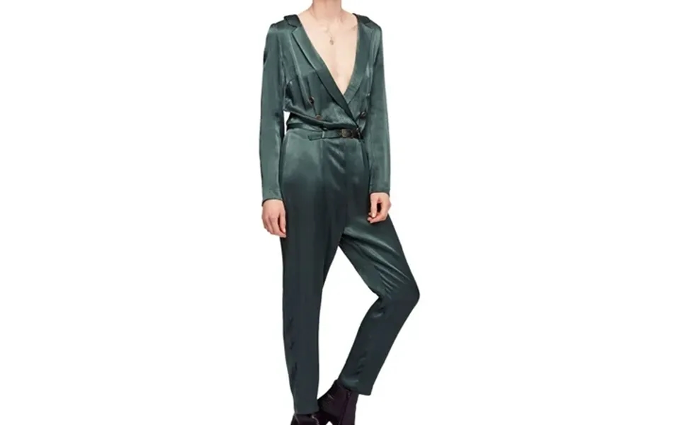 Free People Womens I Am A Woman Jumpsuit Green 12