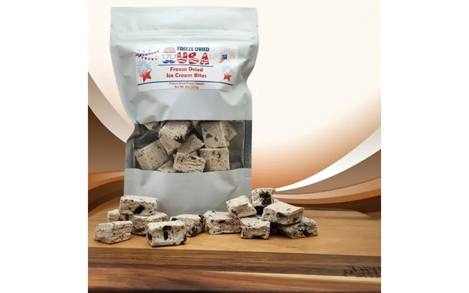 Freeze Dried Usa Cookies & Cream Ice Cream Bites 4 Oz