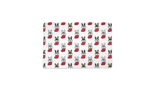 French Bulldogs In Socks Mat Rectangle -image By Shutterstock product image