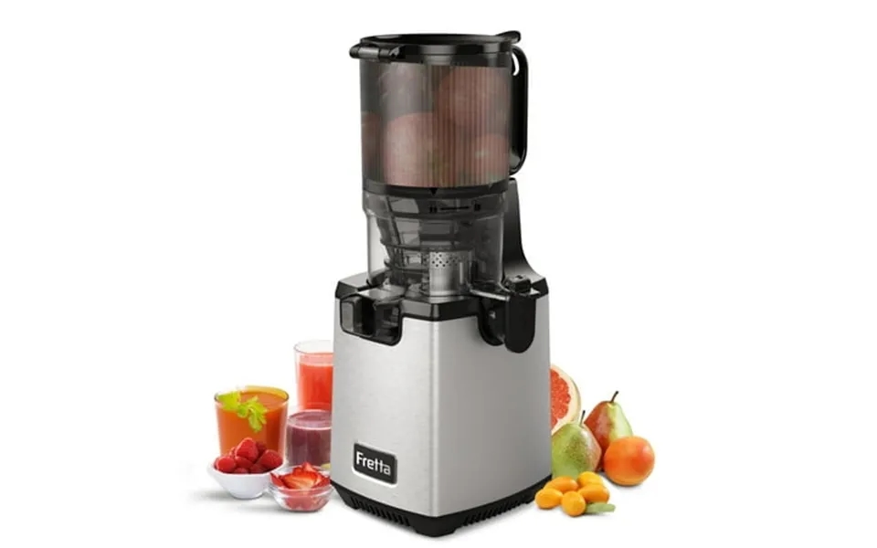 Fretta Juicer Machines With 5.3 Large Feed Chute 250w Stainless Steel Cold Press Juicer Slow Masticating Juicers Fit Who