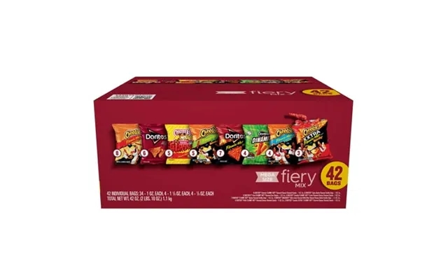 Frito-lay Fiery Mix Variety Snacks 1 Oz Bags 42 Count Multipack product image