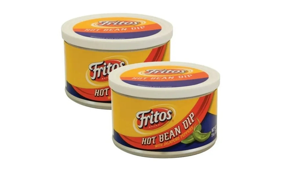 Fritos 2pack Hot Bean Dip With Jalapeno Peppers