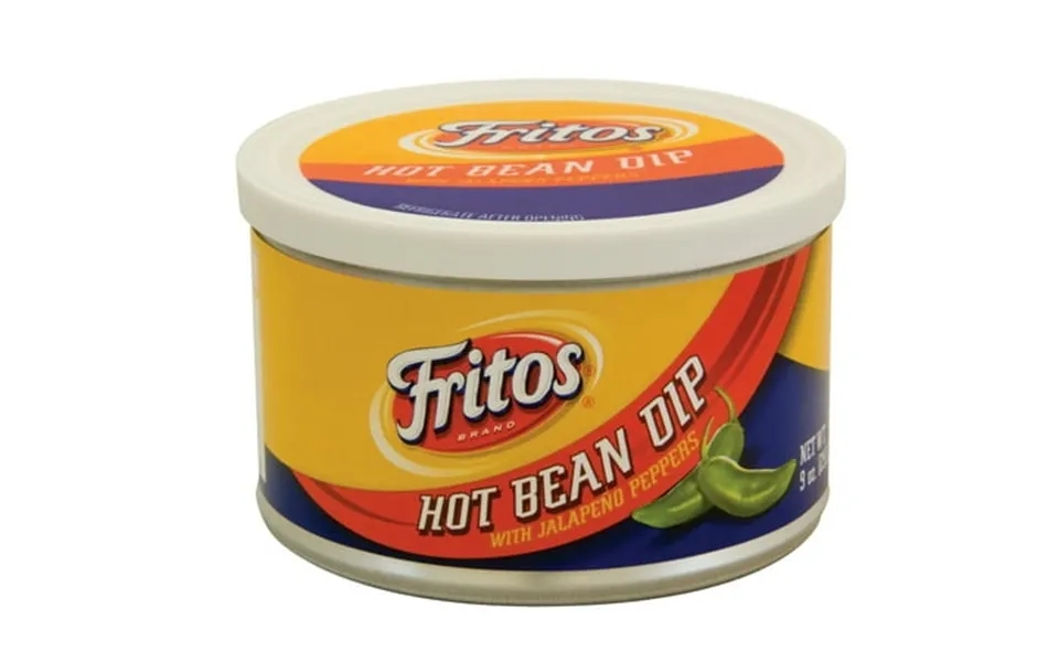 Fritos Hot Bean Dip With Jalapeno Peppers 9 Ounce Can