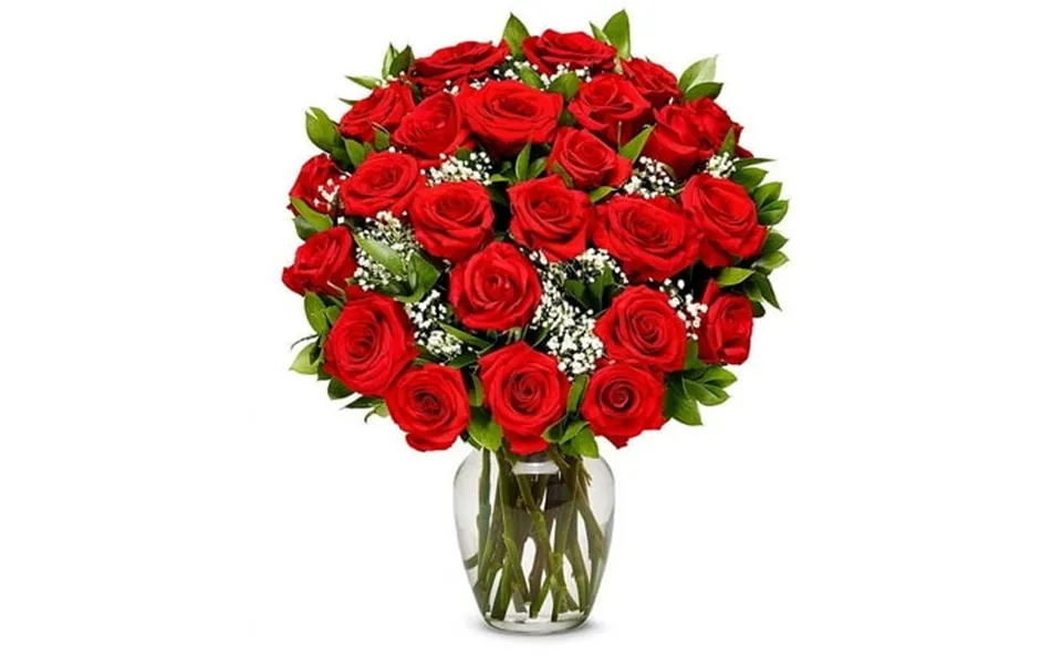 From You Flowers - Two Dozen Long Stemmed Red Roses For Birthday Easter Anniversary Get Well Congratulations Thank You A