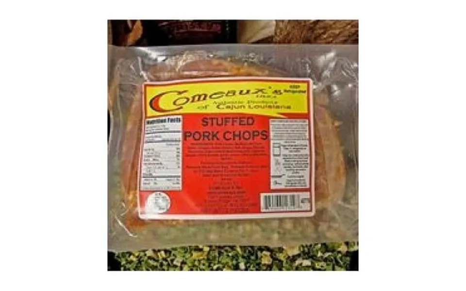 Frozen Comeaux S Pork Boudin Stuffed Pork Chops