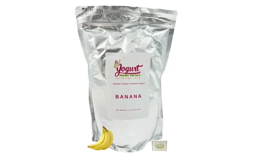 Frozen Yogurt Pre Mix Gluten Free & Low Fat 70.4 Oz. Banana
