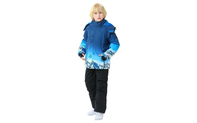 Fshinging Girls Outfirs Ski Suit Pocket Jacket And Pants Winter Snowboarding Winter Warm Snow Suits Unisex Sets Size 12- product image