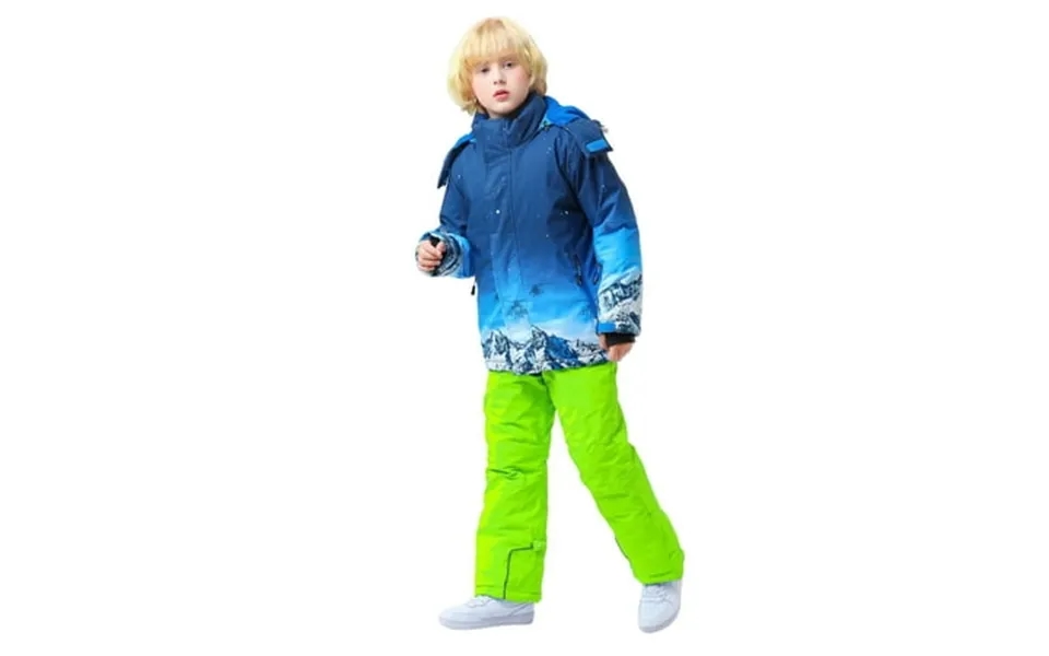 Fshinging Outfits For Girls Ski Suit Fleece Pocket Jacket And Pants Winter Snowboarding Winter Warm Snow Suits Unisex Se