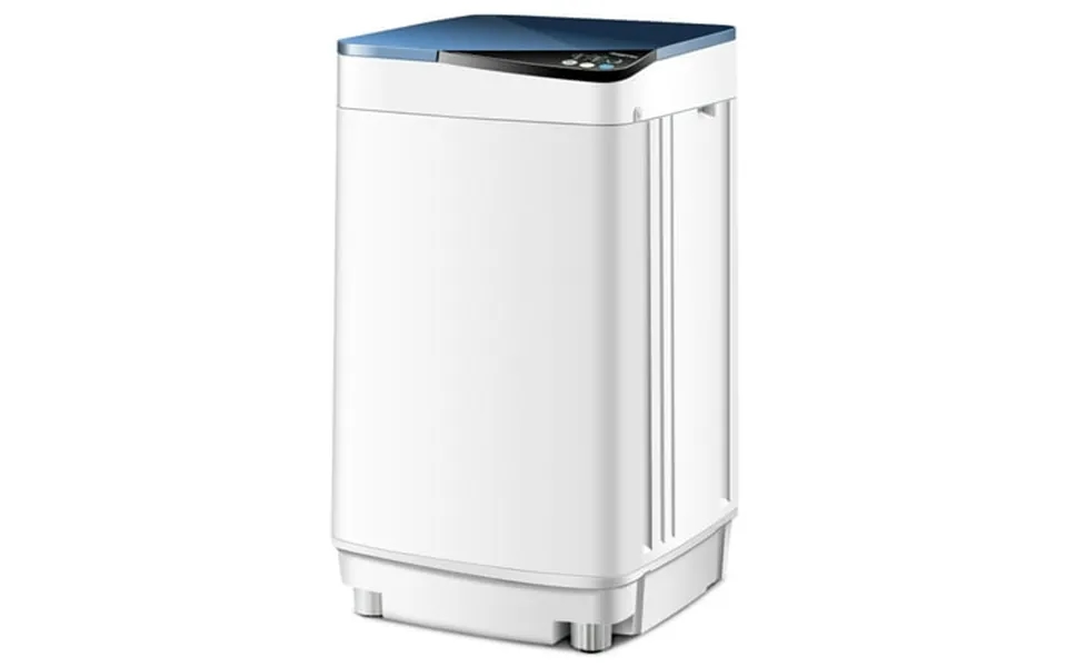 Full-automatic Washing Machine 7.7 Lbs Washer Spinner Germicidal Uv Light Blue