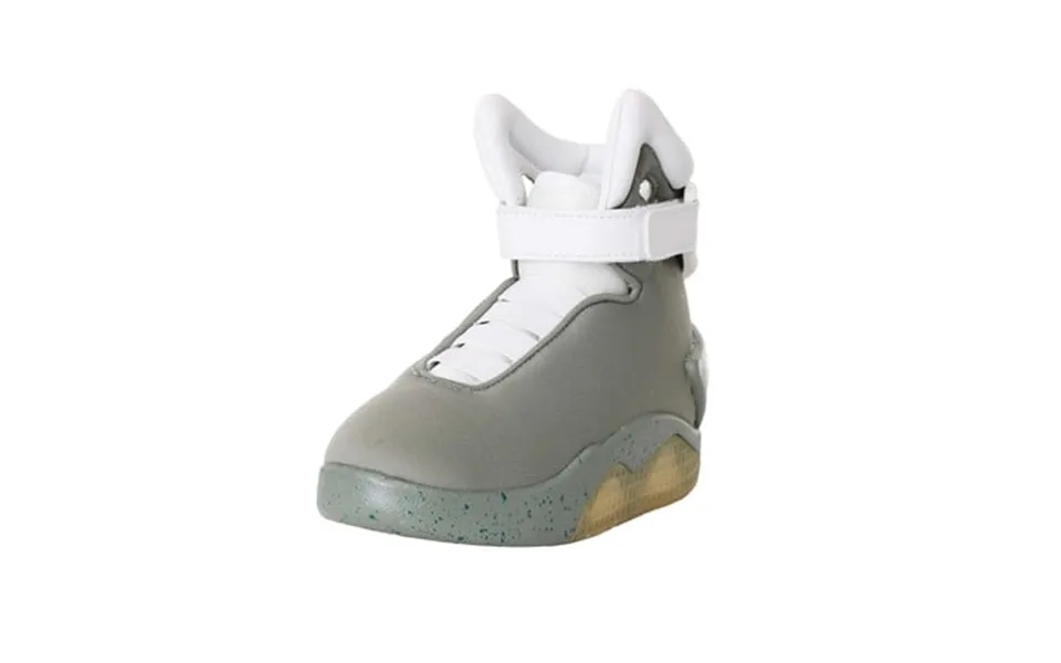 Fun Costumes Light Up High-top Sneakers Flat Heel Square Toe Gray 13