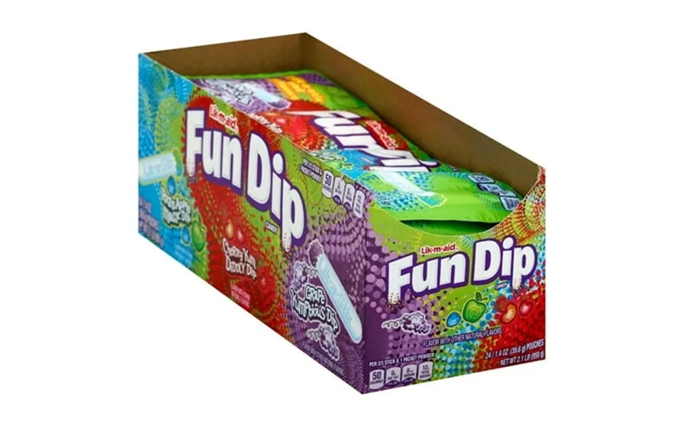 Fun Dip 48 Packages Classic Lik M Aid Sticks Free Shipping